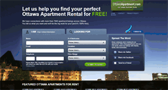 Desktop Screenshot of apartmentottawa.com